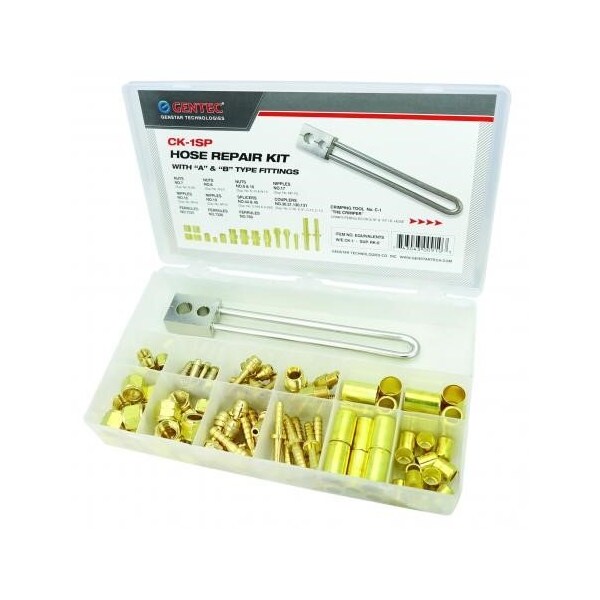 Gentec HOSE REPAIR KITS, Hose Repair Kit, in. Ain. & in. Bin. Fittings w/ C-1 CK-1SP - main